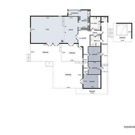 Prázdninový dům In With 3 Bedrooms And Wifi
